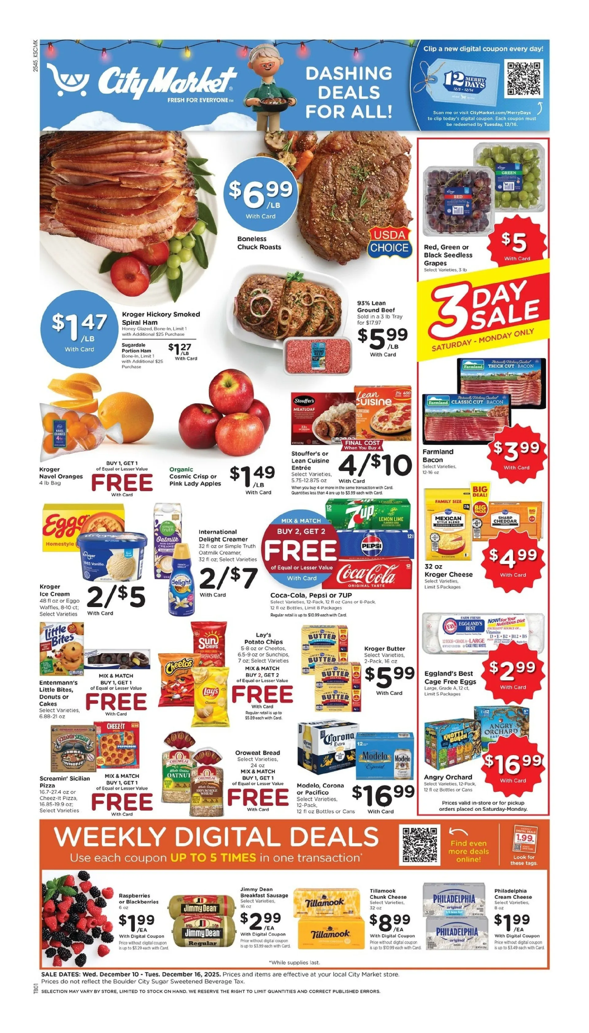 City Market Weekly Ad Dec 9 - Page 1