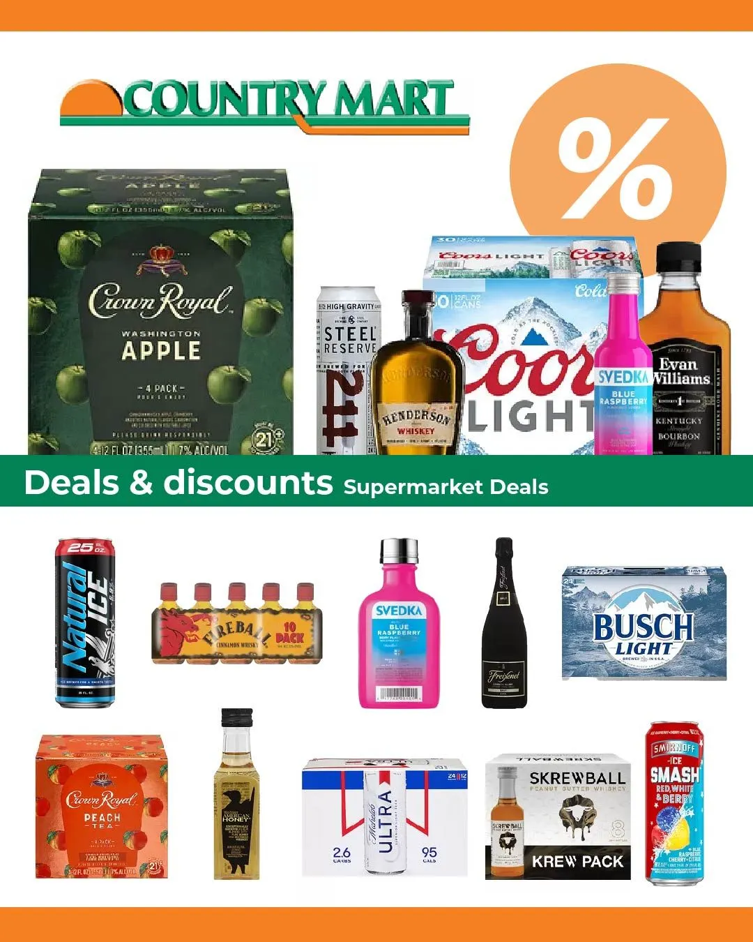 Country Mart Weekly Ad Jul 1 - Page 1