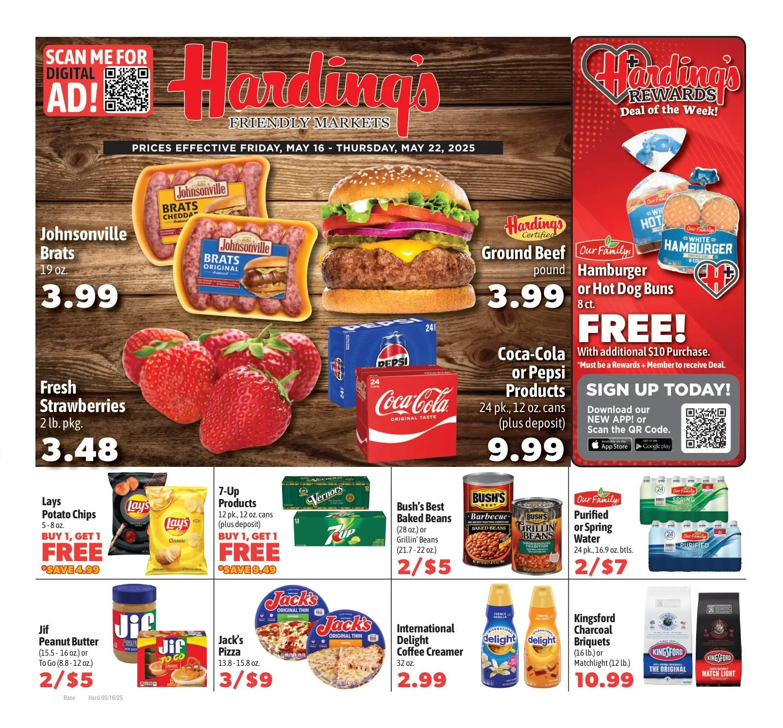 Harding’s Markets Weekly Ad May 20 - Page 1