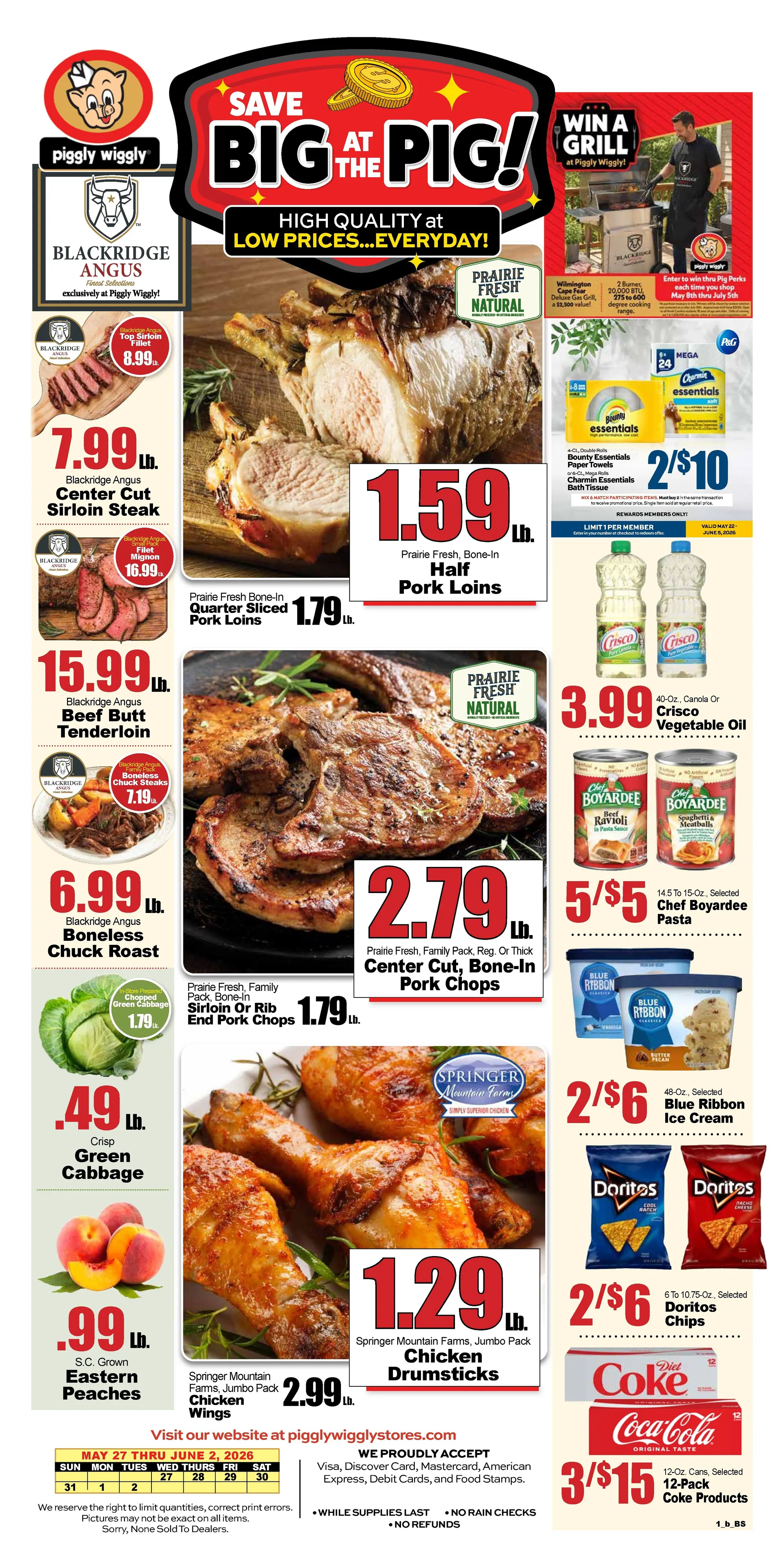 Piggly Wiggly Weekly Ad May 27 - Page 1