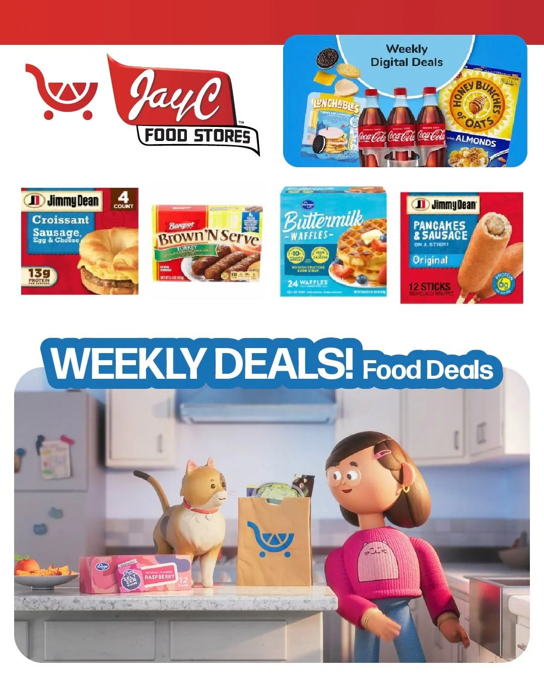 Jay C Food Stores Weekly Ad Jul 1 - Page 1