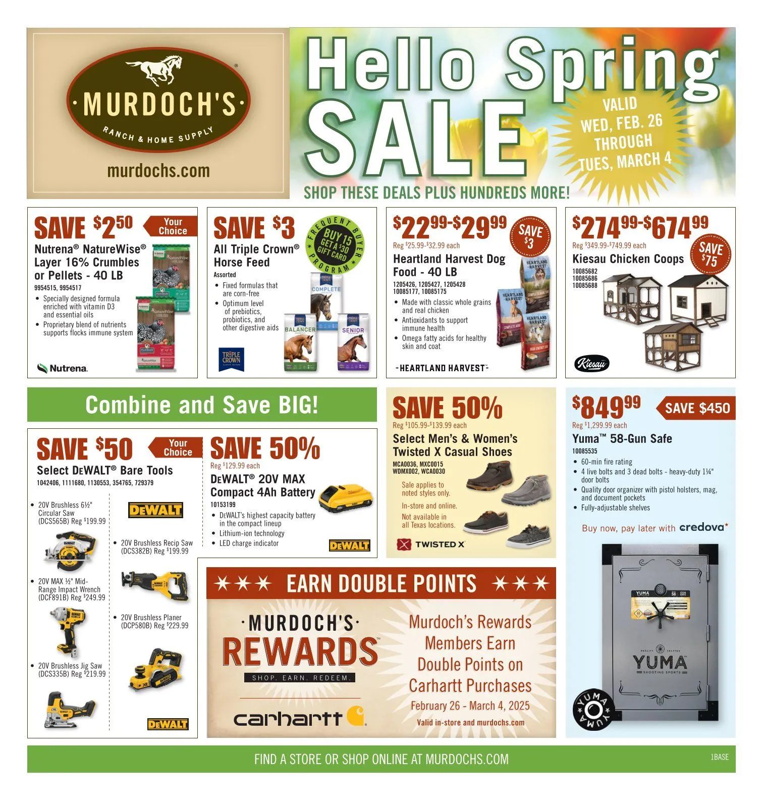 Murdoch’s Weekly Ad Feb 27 - Page 1