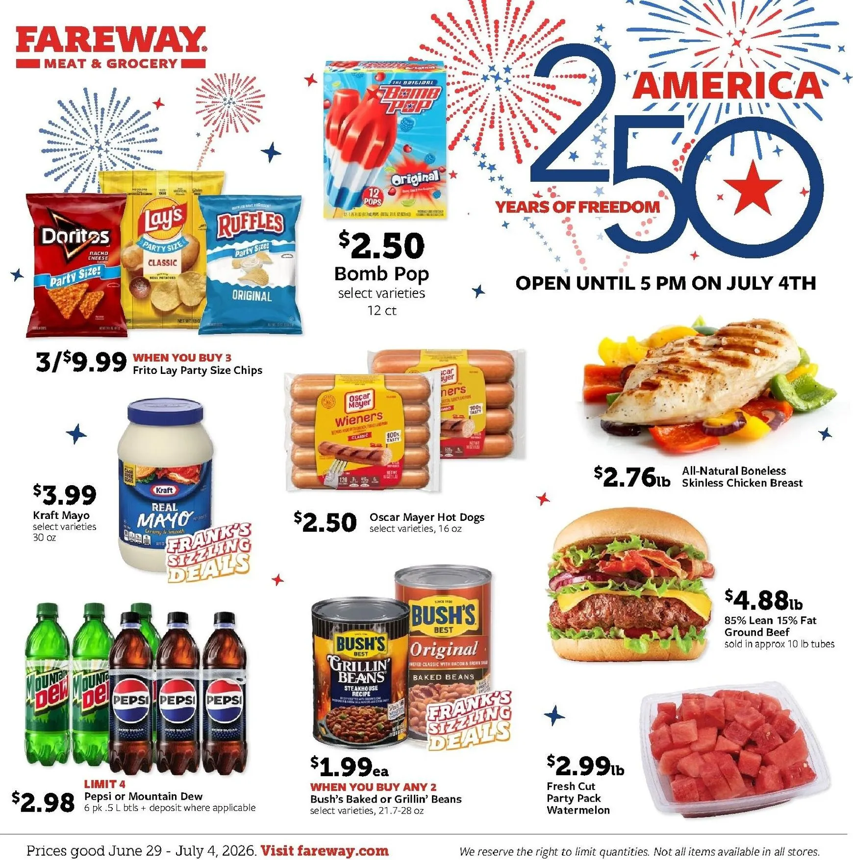 Fareway Weekly Ad Jun 29 - Page 1