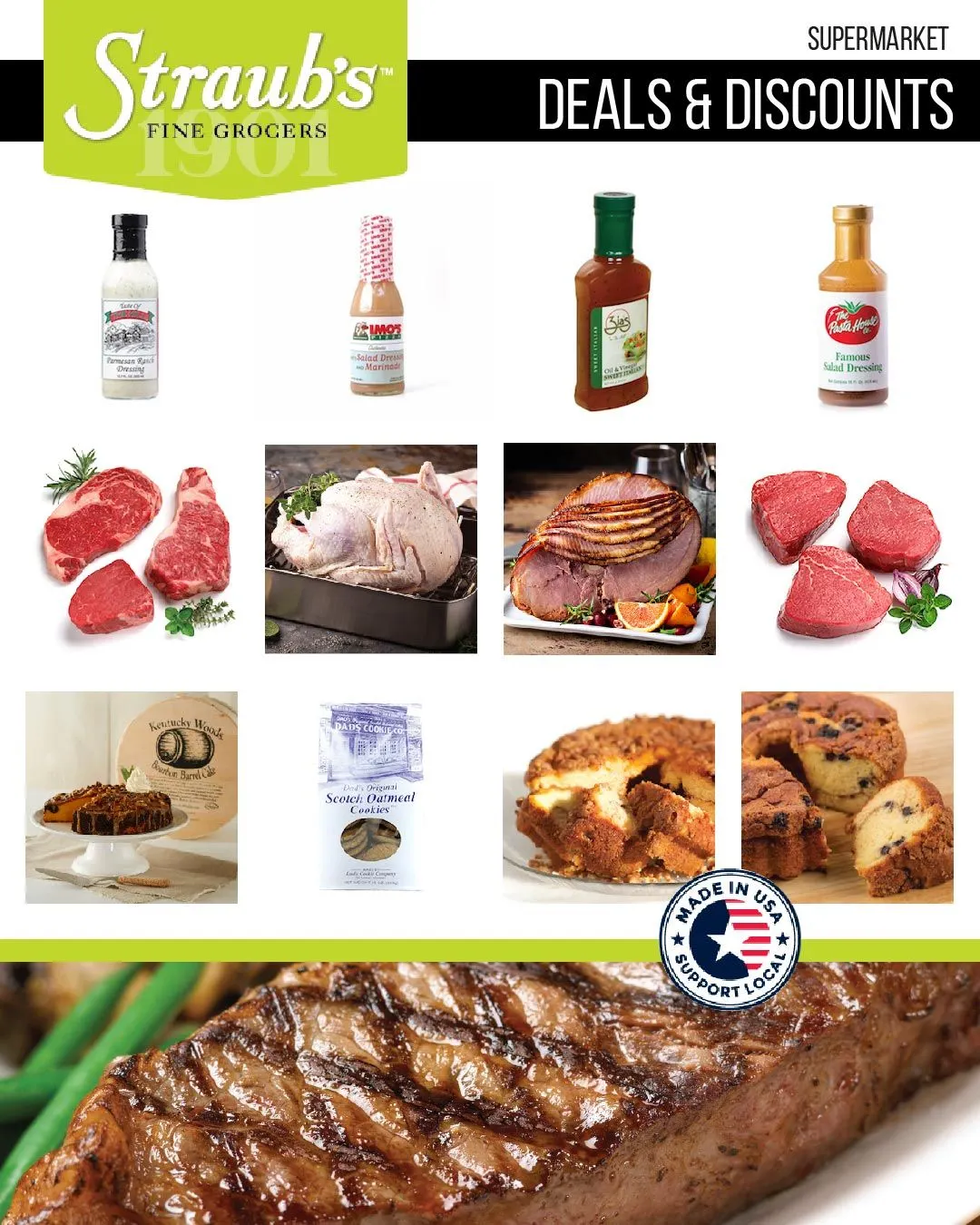 Straub’s Markets Weekly Ad Jul 1 - Page 1