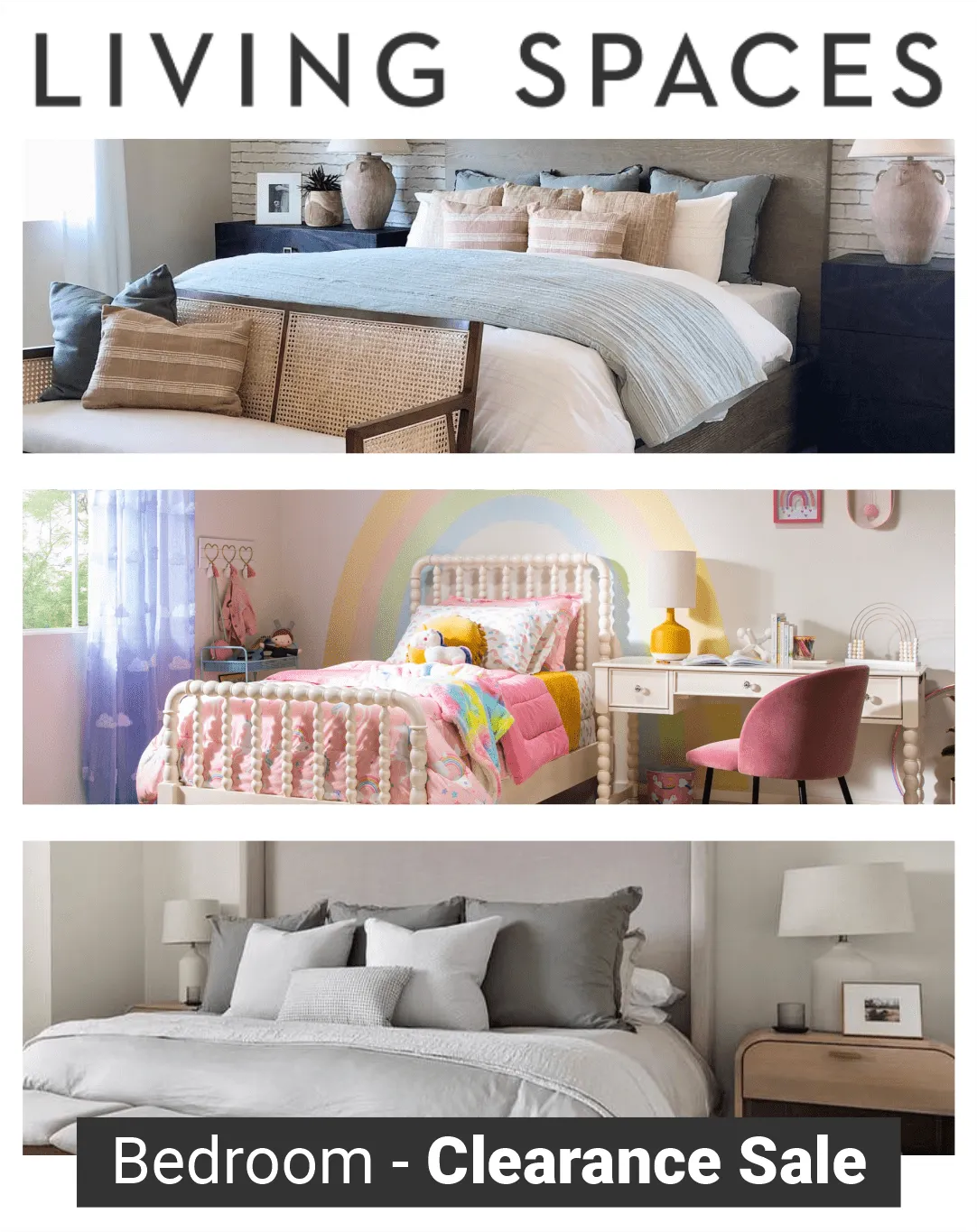 Living Spaces Weekly Ad Jul 1 - Page 1
