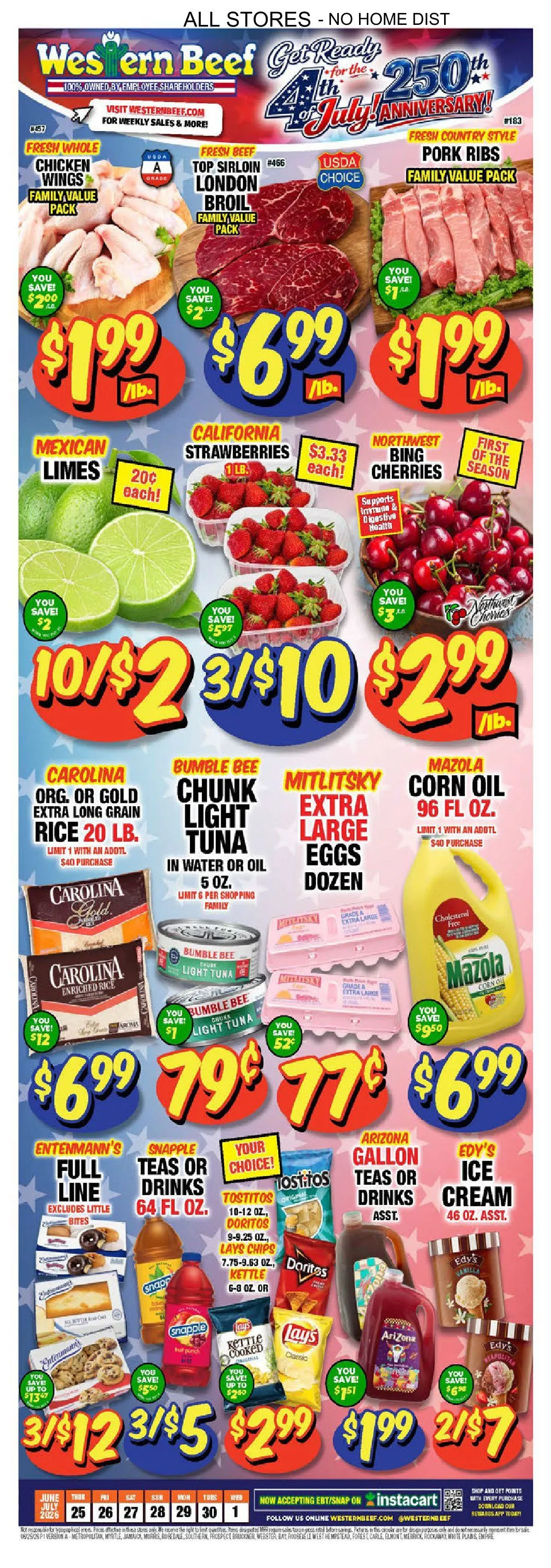 Western Beef Weekly Ad Jun 25 - Page 1