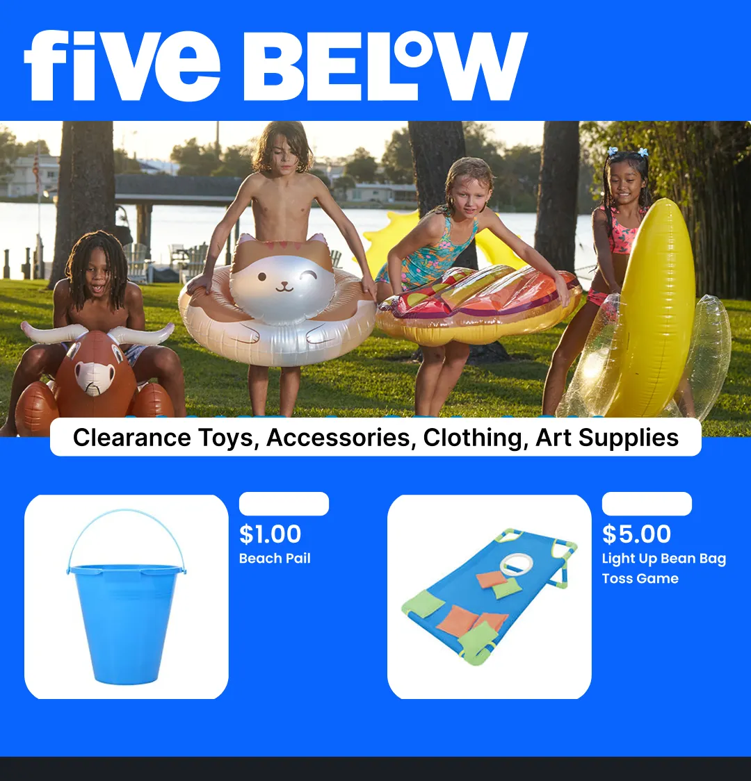 Five Below Weekly Ad Jun 11 - Page 1
