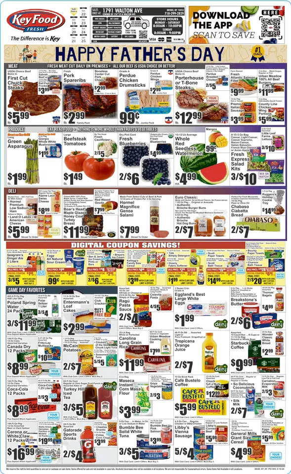 Key Food Weekly Ad Jun 26 - Page 1