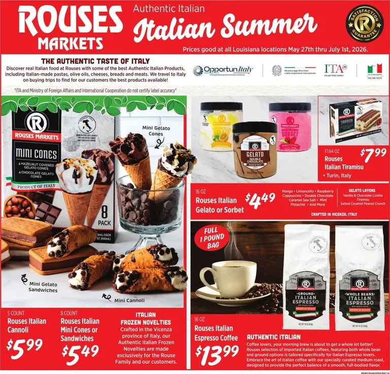 Rouses Markets Weekly Ad May 27 - Page 1