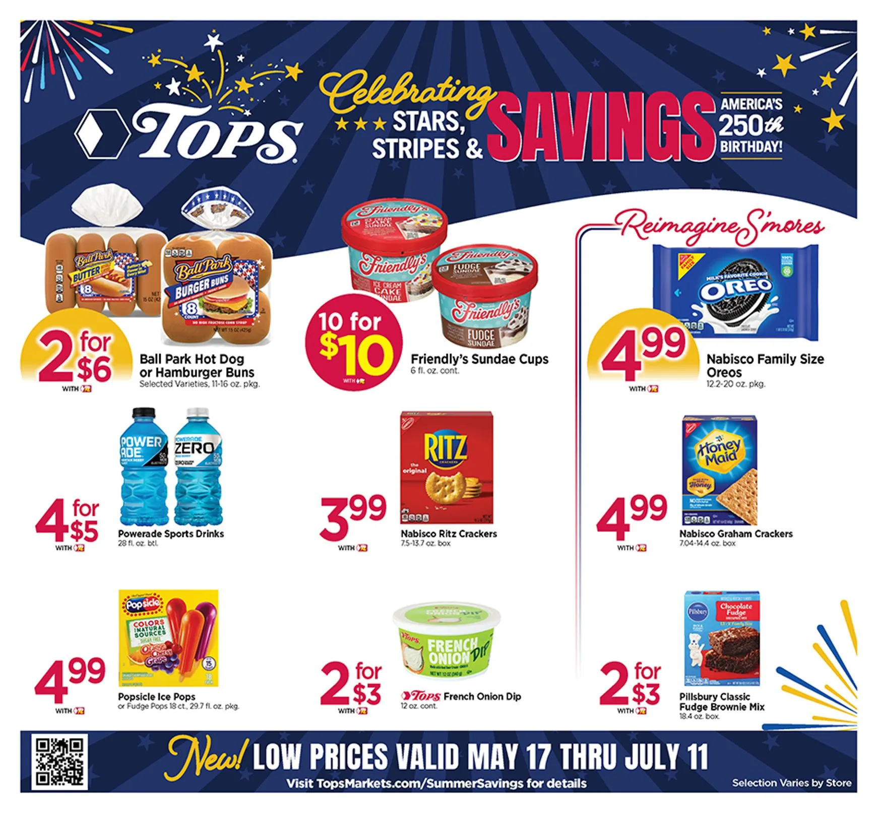 Tops Friendly Markets Weekly Ad May 17 - Page 1