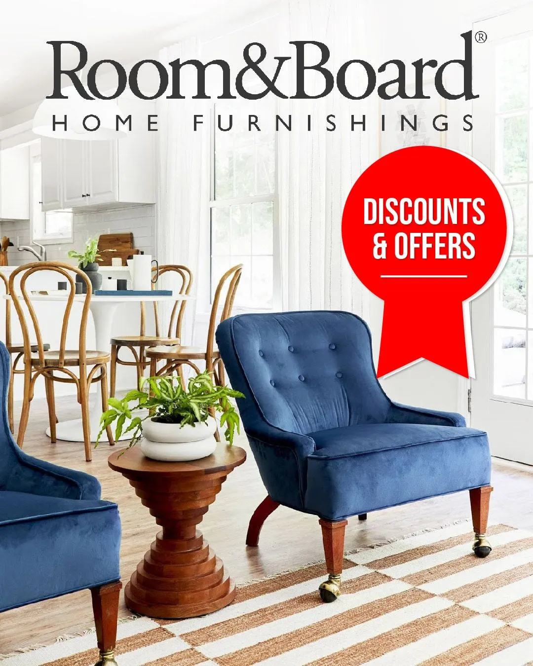 Room & Board Weekly Ad Jul 1 - Page 1