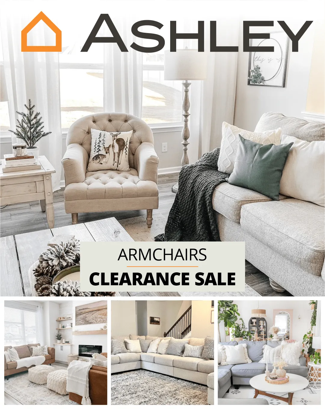 Ashley HomeStore Weekly Ad Jul 1 - Page 1