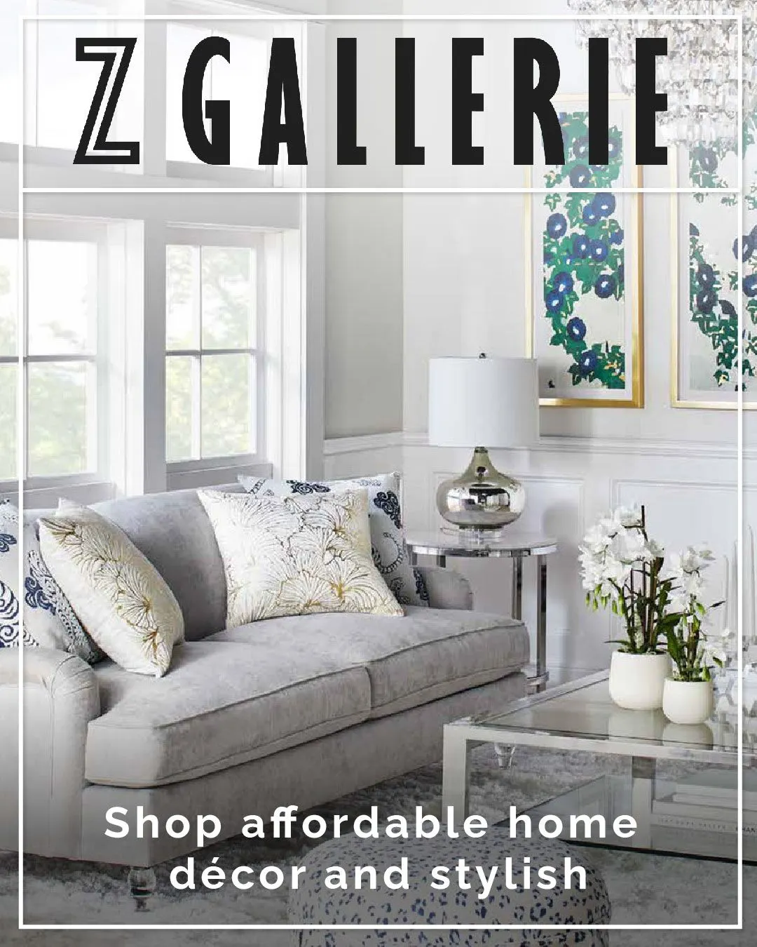 Z Gallerie Weekly Ad Jul 1 - Page 1