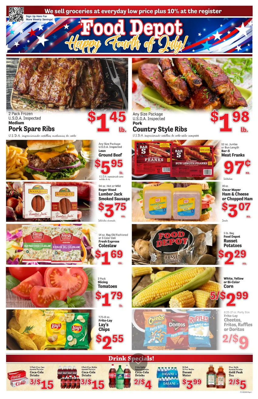 Food Depot Weekly Ad Jun 29 - Page 1