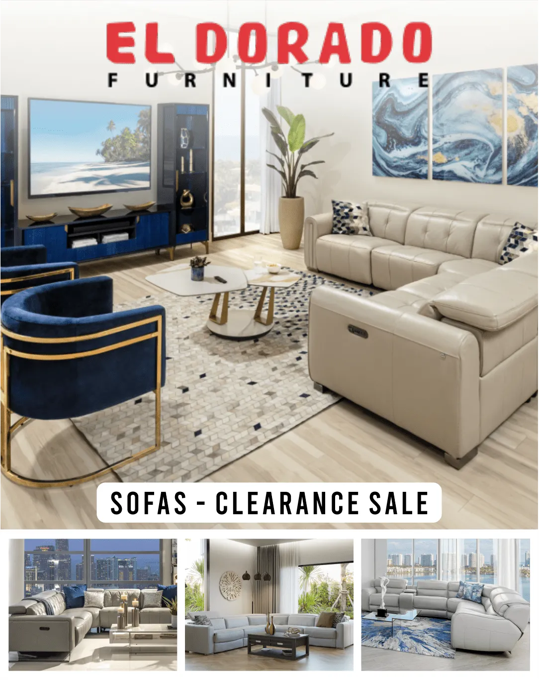 El Dorado Furniture Weekly Ad Jul 1 - Page 1
