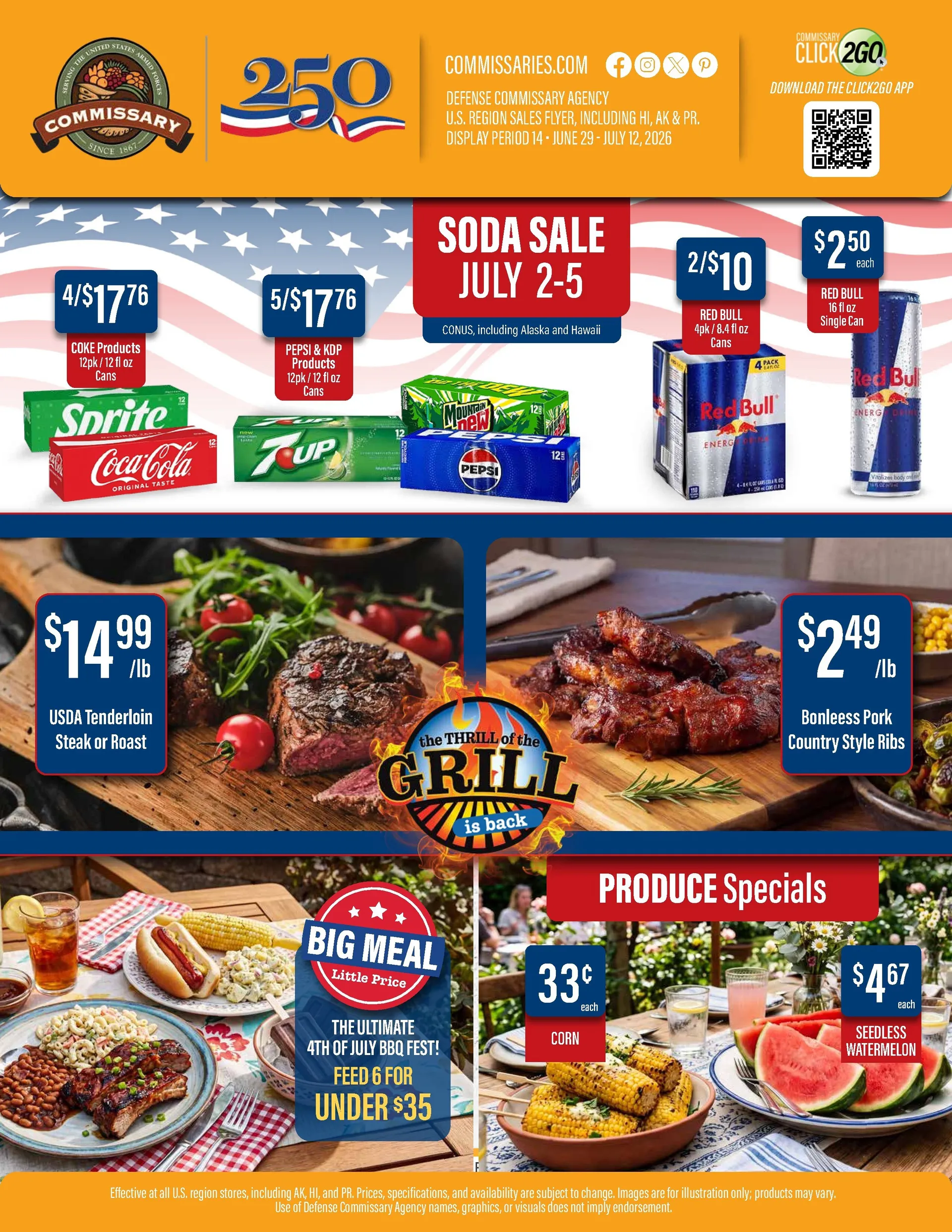 Commissary Weekly Ad Jun 29 - Page 1
