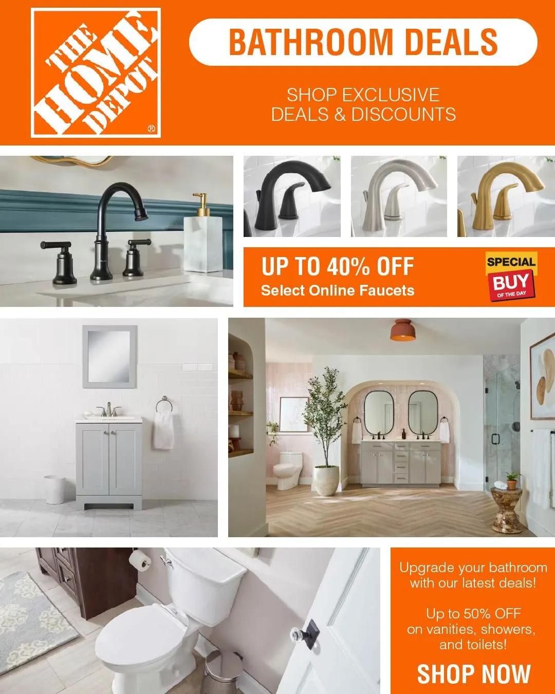 The Home Depot Weekly Ad Jul 1 - Page 1