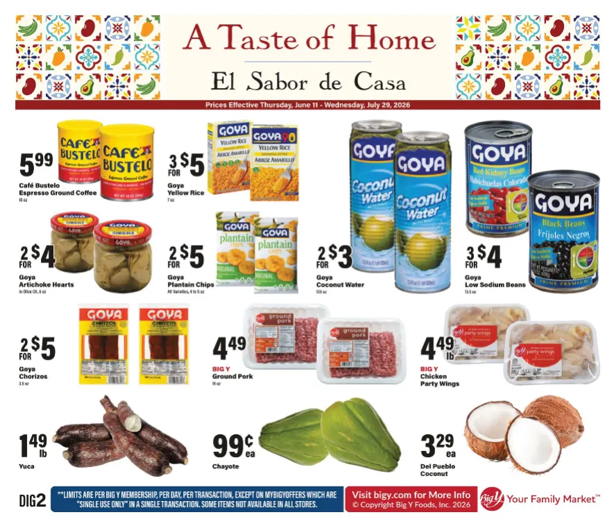 Big Y Weekly Ad Jun 11 - Page 1