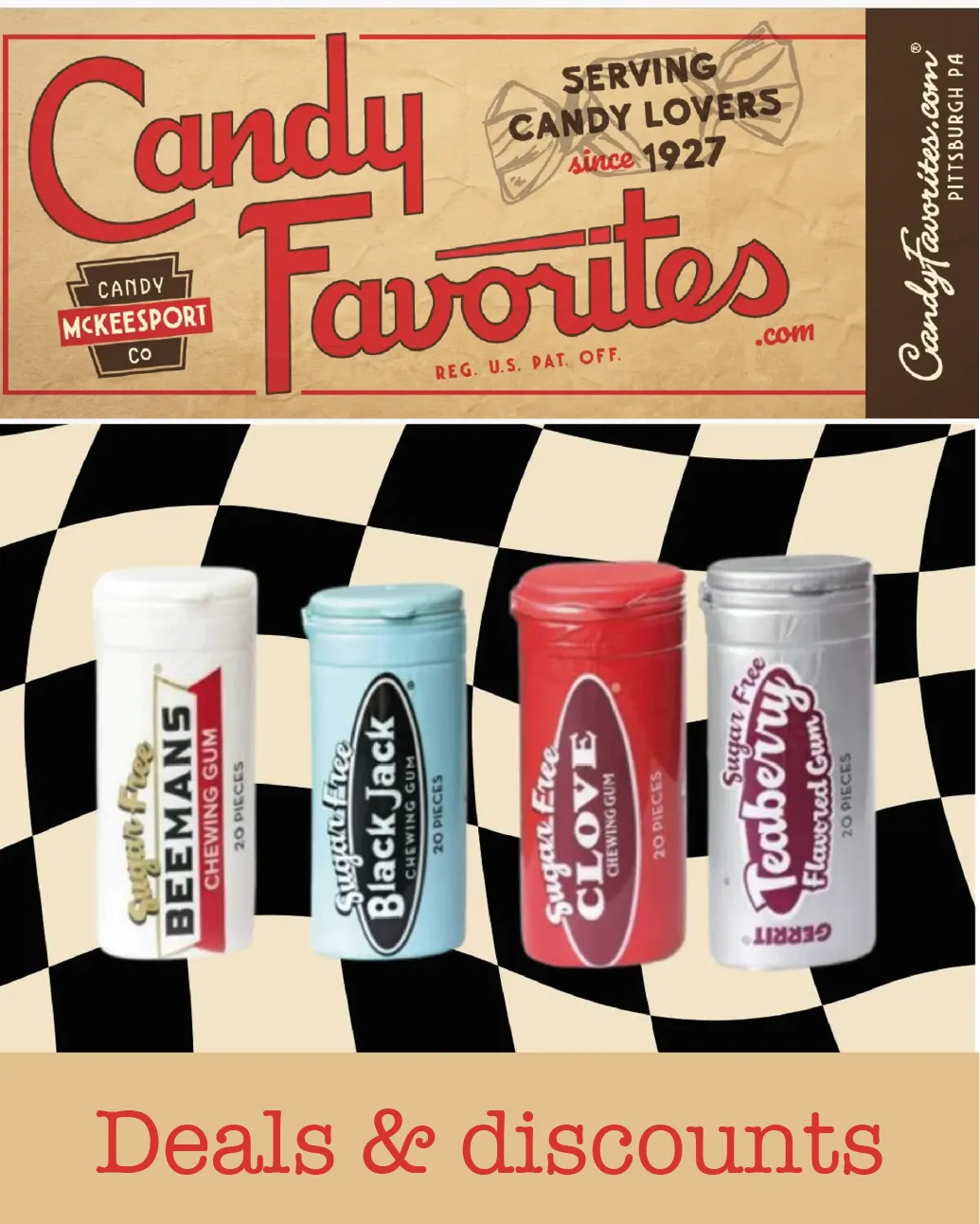 Candy Favorites Weekly Ad Feb 25 - Page 1