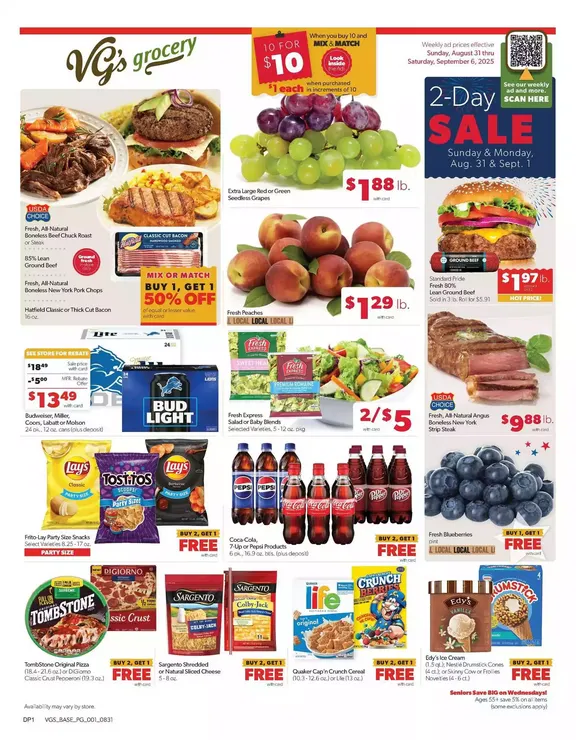 VG’s Weekly Ad Aug 28 - Page 1