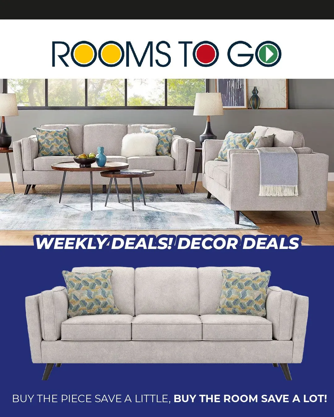 Rooms To Go Weekly Ad Jul 1 - Page 1