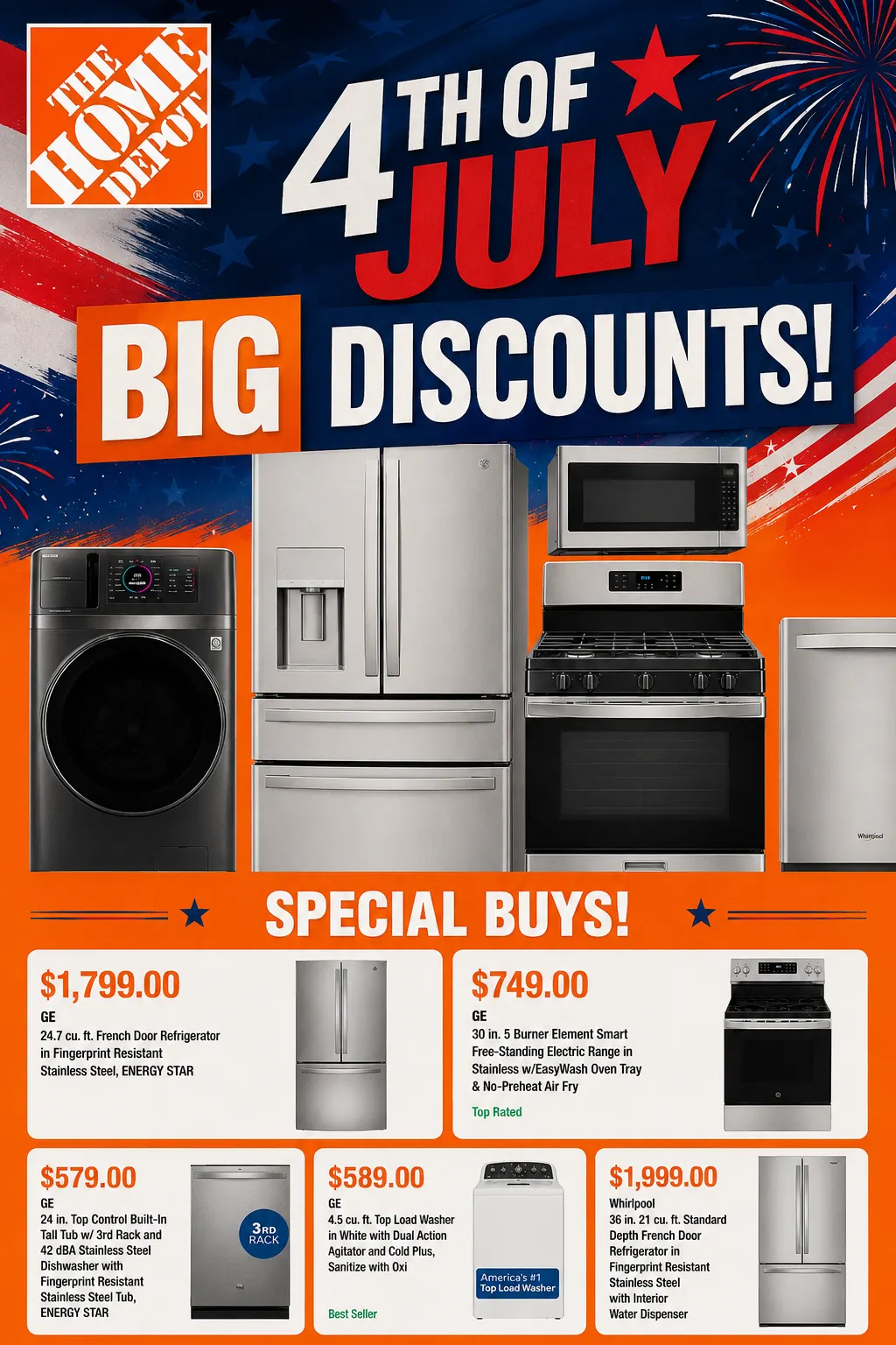 The Home Depot Weekly Ad Jun 22 - Page 1