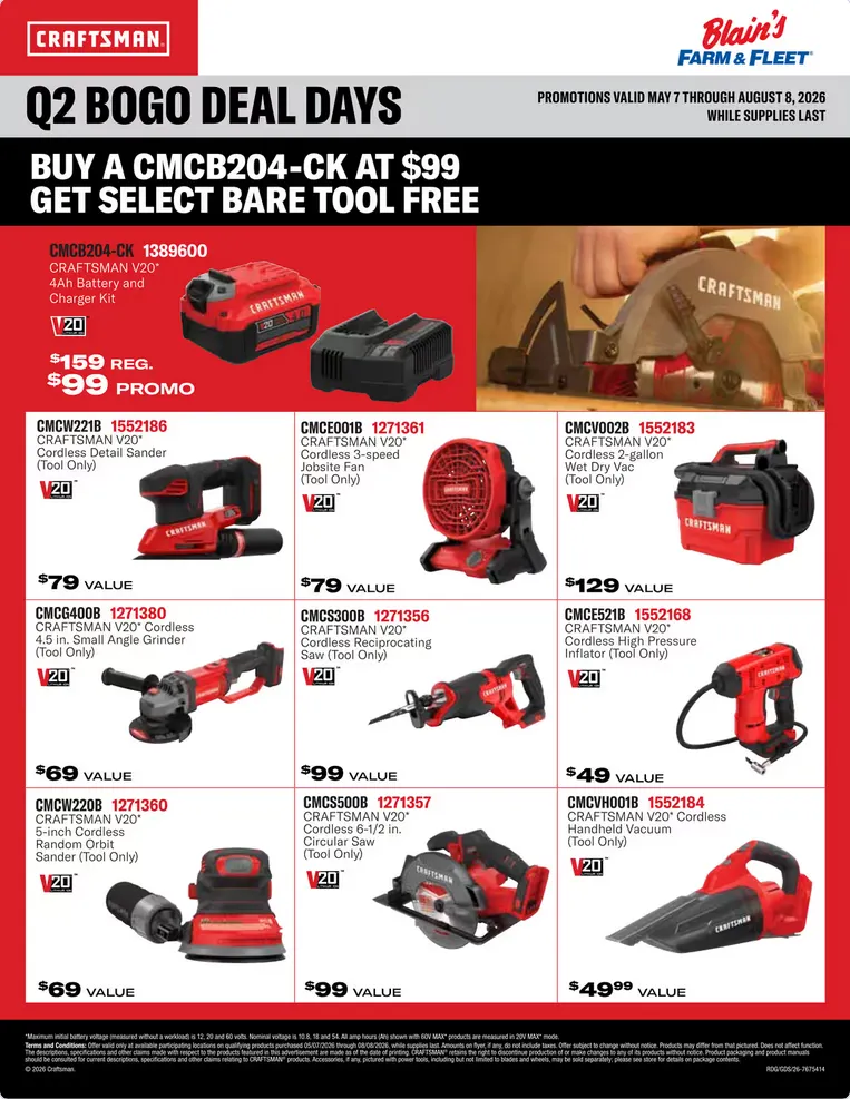 Blain’s Farm & Fleet Weekly Ad May 21 - Page 1